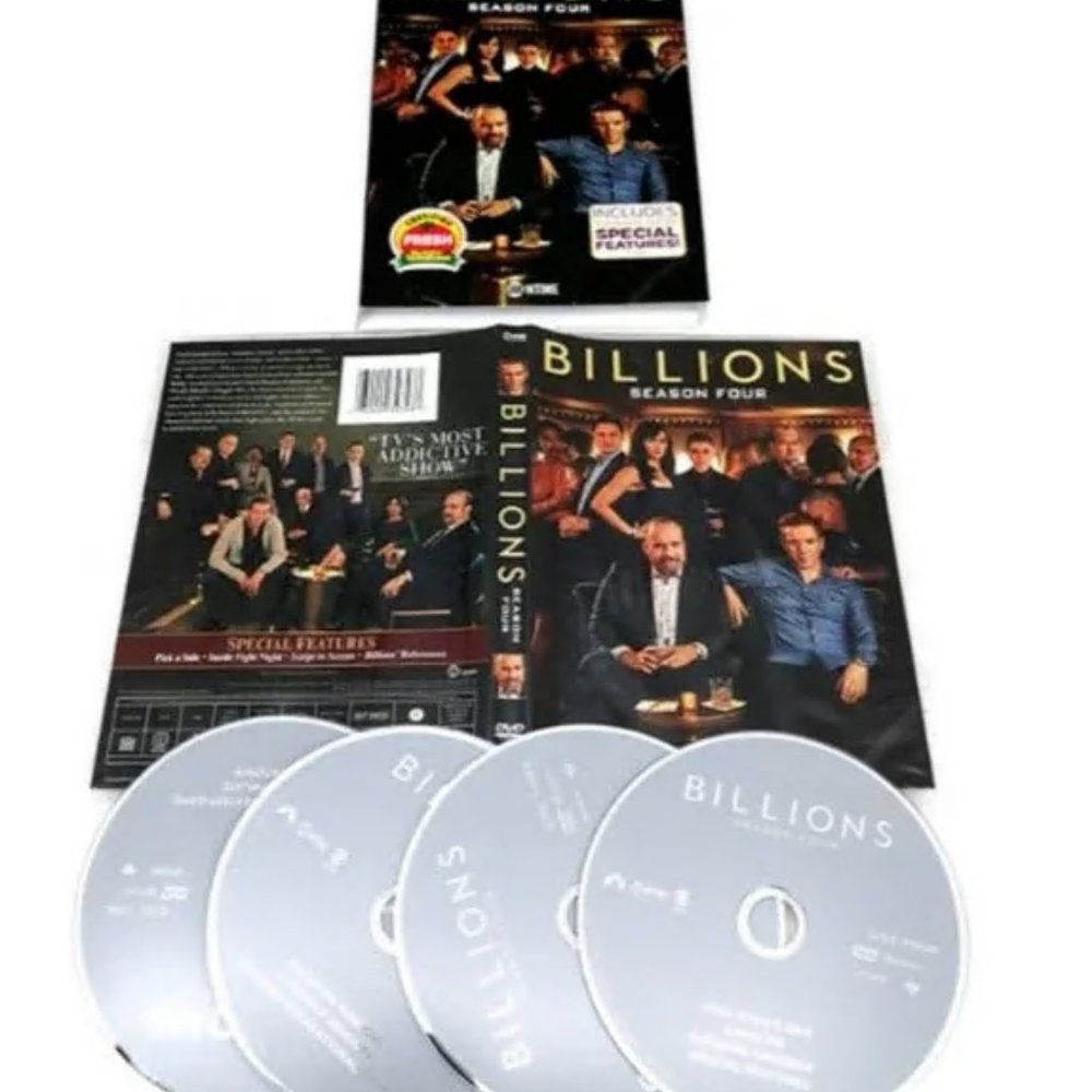 Billions season 4 DVD NEW